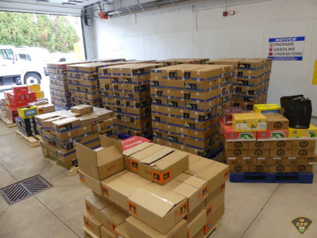 Police seize more than $2.5M in contraband tobacco