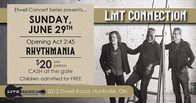 Etwell Concert Series presents LMT Connection on June 29
