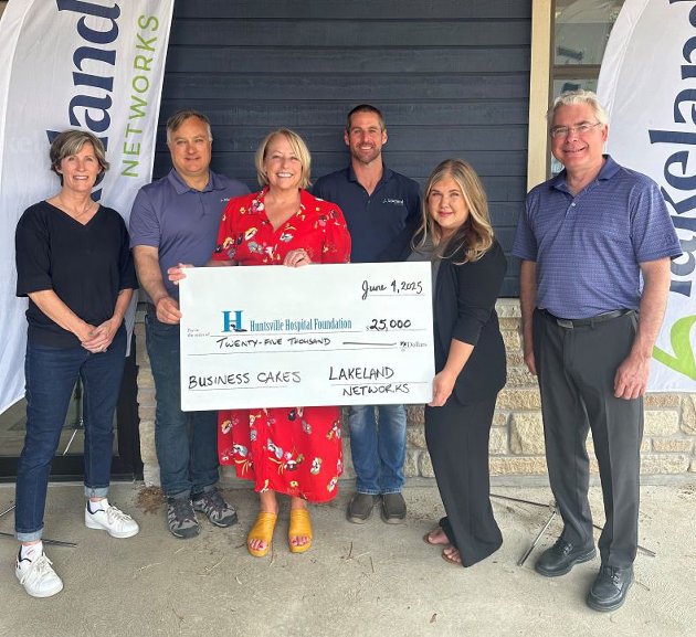 Lakeland Networks commits to $25,000 Business Cares pledge to support Huntsville Hospital Foundation