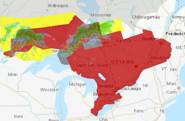 Environment Canada issues heat warning