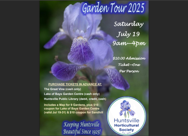 Huntsville Horticultural Society Garden Tour this Saturday