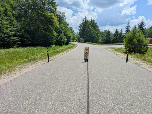 Some residents up in arms over traffic calming devices on Deerfoot Trail