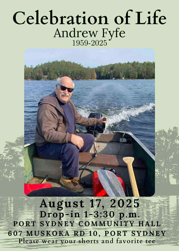 Celebration of Life for Andrew Fyfe