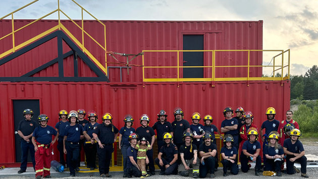Fire departments join forces to create training centre