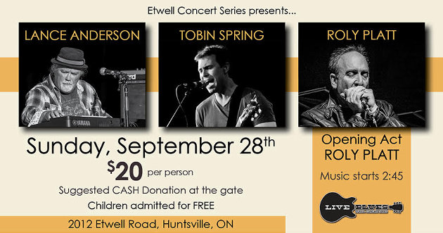 Etwell Concert Series presents last show of the season