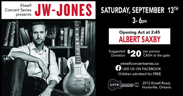 Etwell Concert Series presents J.W. JONES