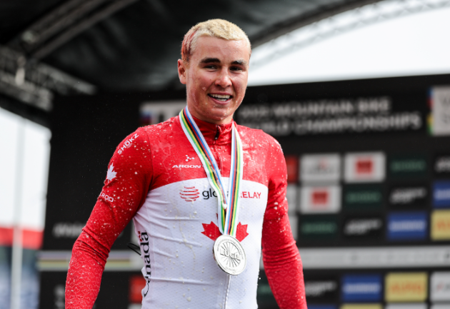 Punchard earns silver at the 2025 UCI Mountain Bike World Championships in Switzerland