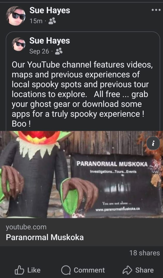 Free Ghost Tour Locations