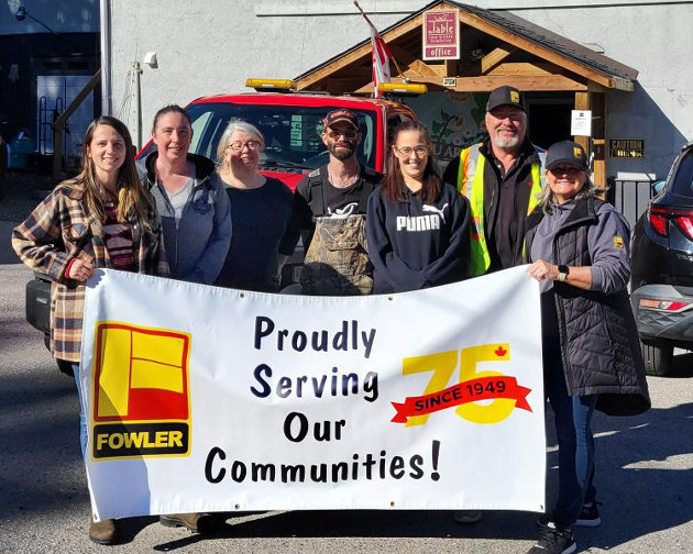 Fowler Construction delivers another successful Thanksgiving Hamper drive