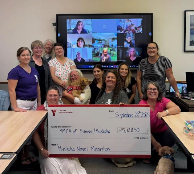 Annual Muskoka Novel Marathon raises more than $15,000!