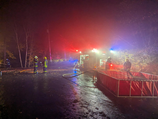 Early morning fire destroys home in Lake of Bays