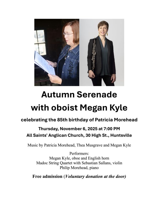 Autumn Serenade with oboist Megan Kyle