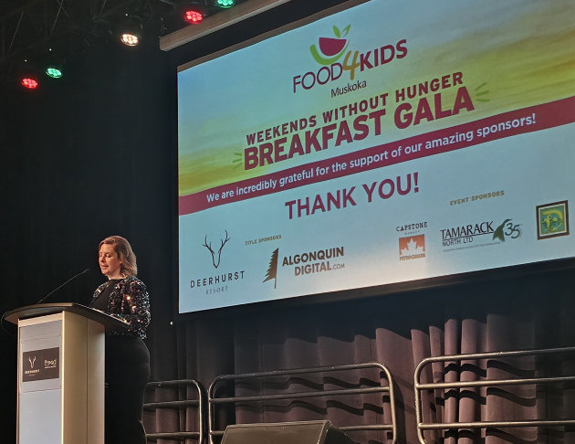 Gala shines light on food insecurity