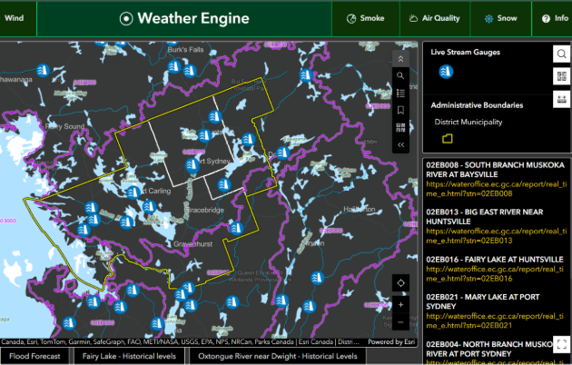 ESRI Canada recognizes a joint Huntsville and Lake of Bays GIS project
