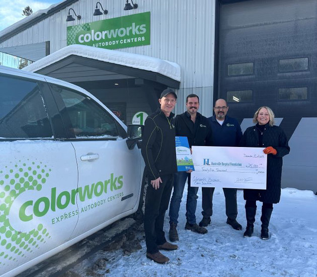 Colorworks Express Autobody joins Huntsville Hospital Foundation’s Business Cares Program with $25,000 donation