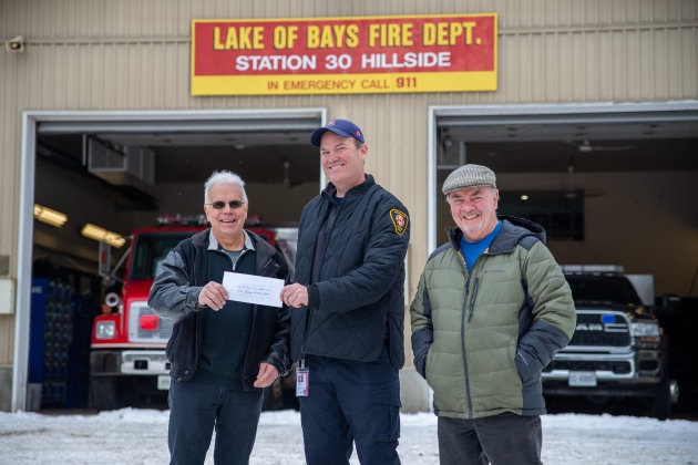 Raso family makes a donation in memory of son to support firefighters