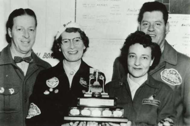 From Wayback Wednesday!: 1959 Muskoka International Mixed Bonspiel Champions | Sponsored by Jamie Lockwood, broker/owner of Sutton Group Muskoka Realty