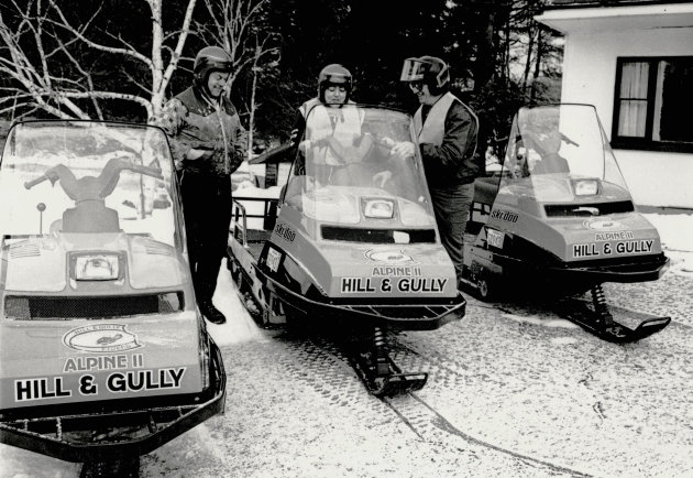 From Wayback Wednesday!: Snowmobiles | Sponsored by Jamie Lockwood, Broker/Owner of Sutton Group Muskoka Realty