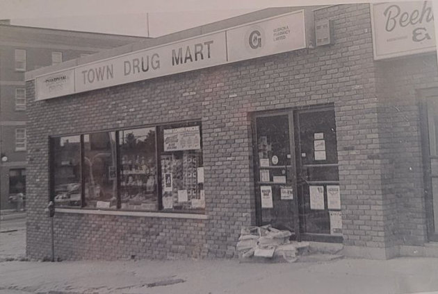 From Wayback Wednesday!: Town Drug Mart | Sponsored by Jamie Lockwood, Broker/Owner of Sutton Group Muskoka Realty