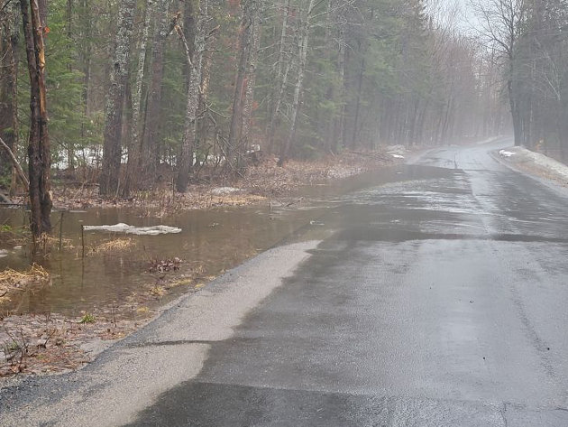 Heavy rainfall impacting road conditions across central region