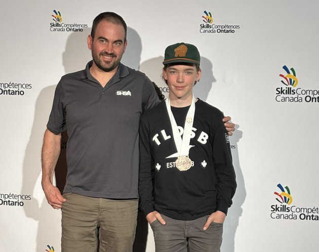 HHS student wins bronze at 2026 Skills Ontario Provincial Competition