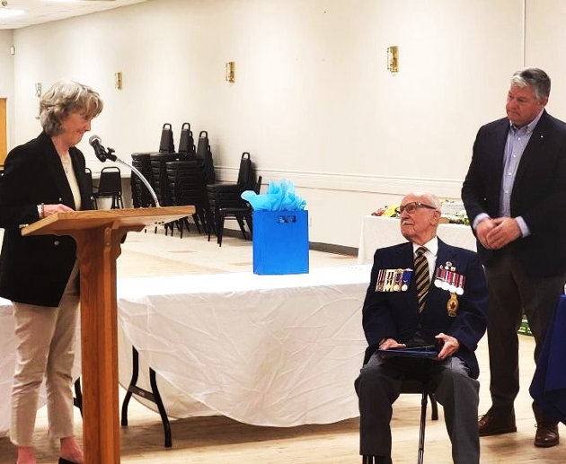 Veteran Lawrence Main recognized for a lifetime of service