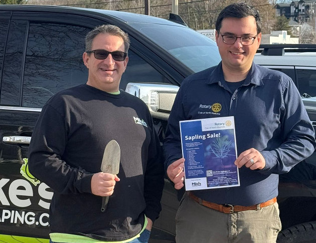 Rotary’s Spring Sapling Sale
