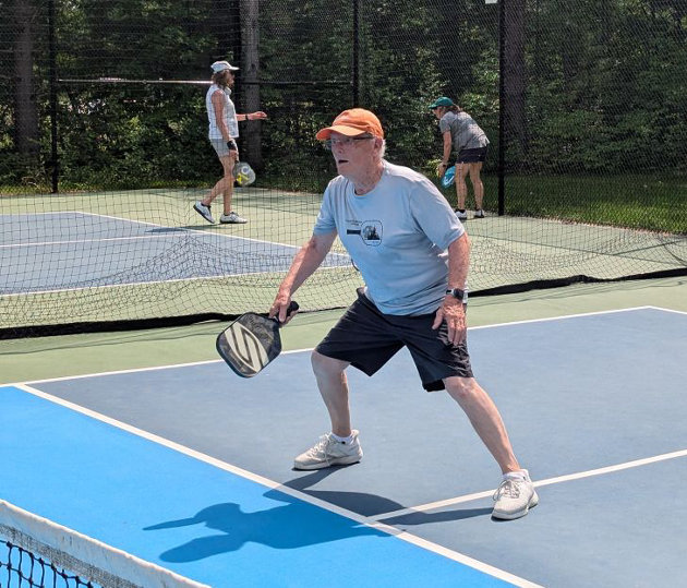 Local pickleball player turns 85 and still plays like a 65 year-old