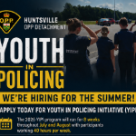 Applications now open for Youth in Policing Initiative in Huntsville