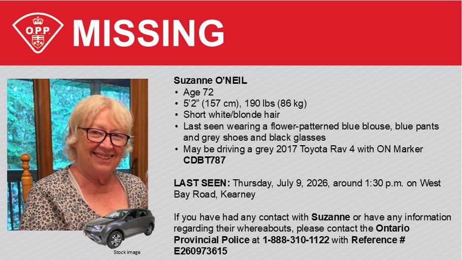 OPP looking for missing person